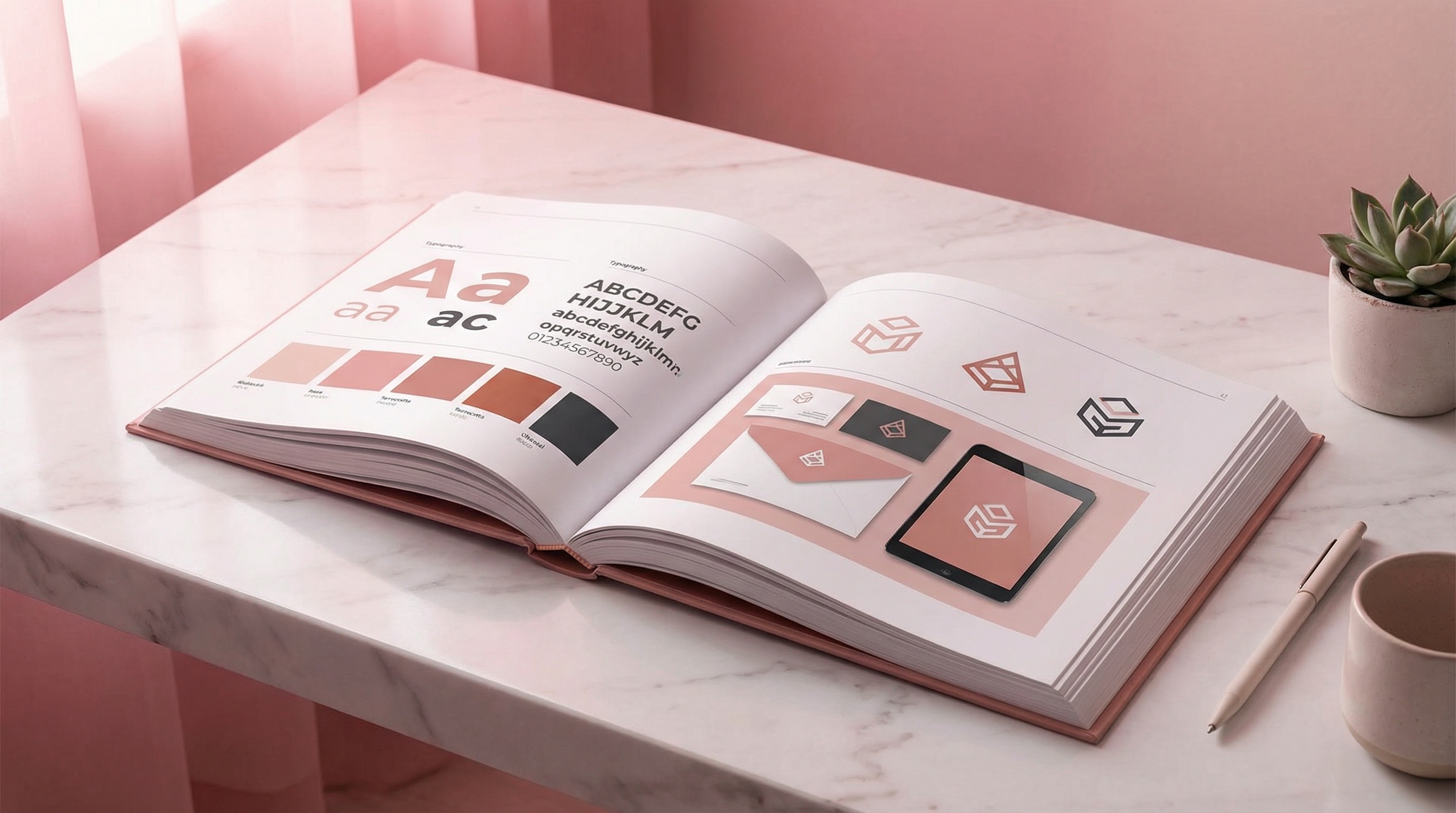 Brand Guidelines & Style Guides — work from the T40 bench