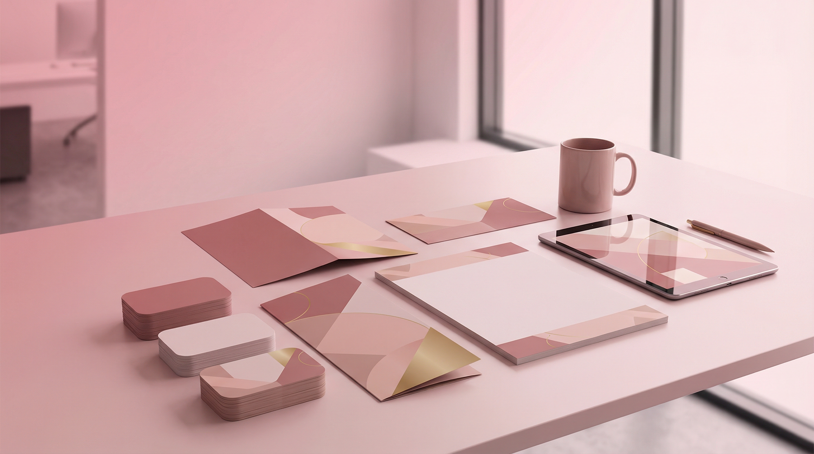 Marketing Collateral — work from the T40 bench