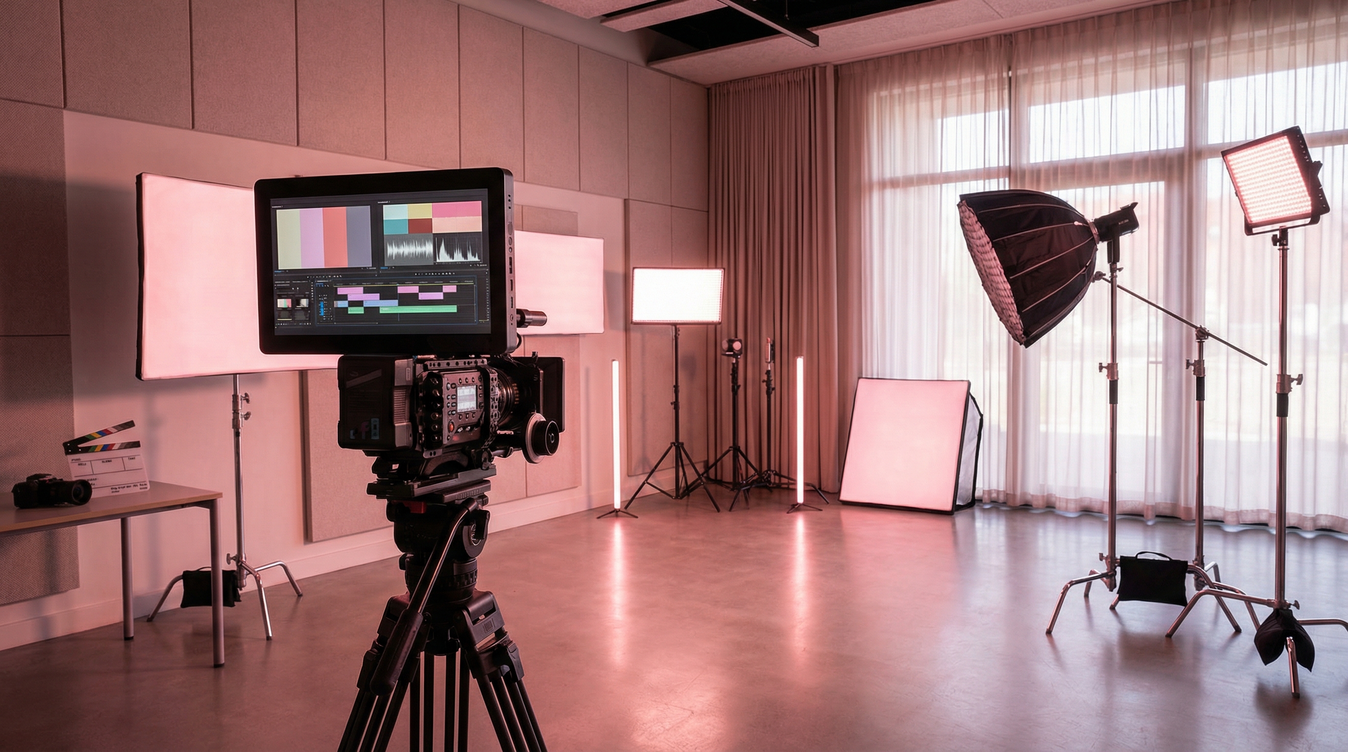 Video Creation — work from the T40 bench