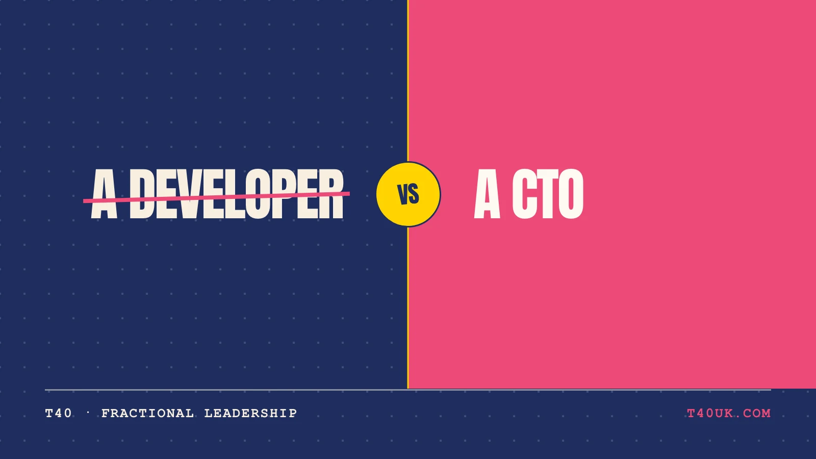 Signs Your Startup Needs a Fractional CTO (Not a Developer)