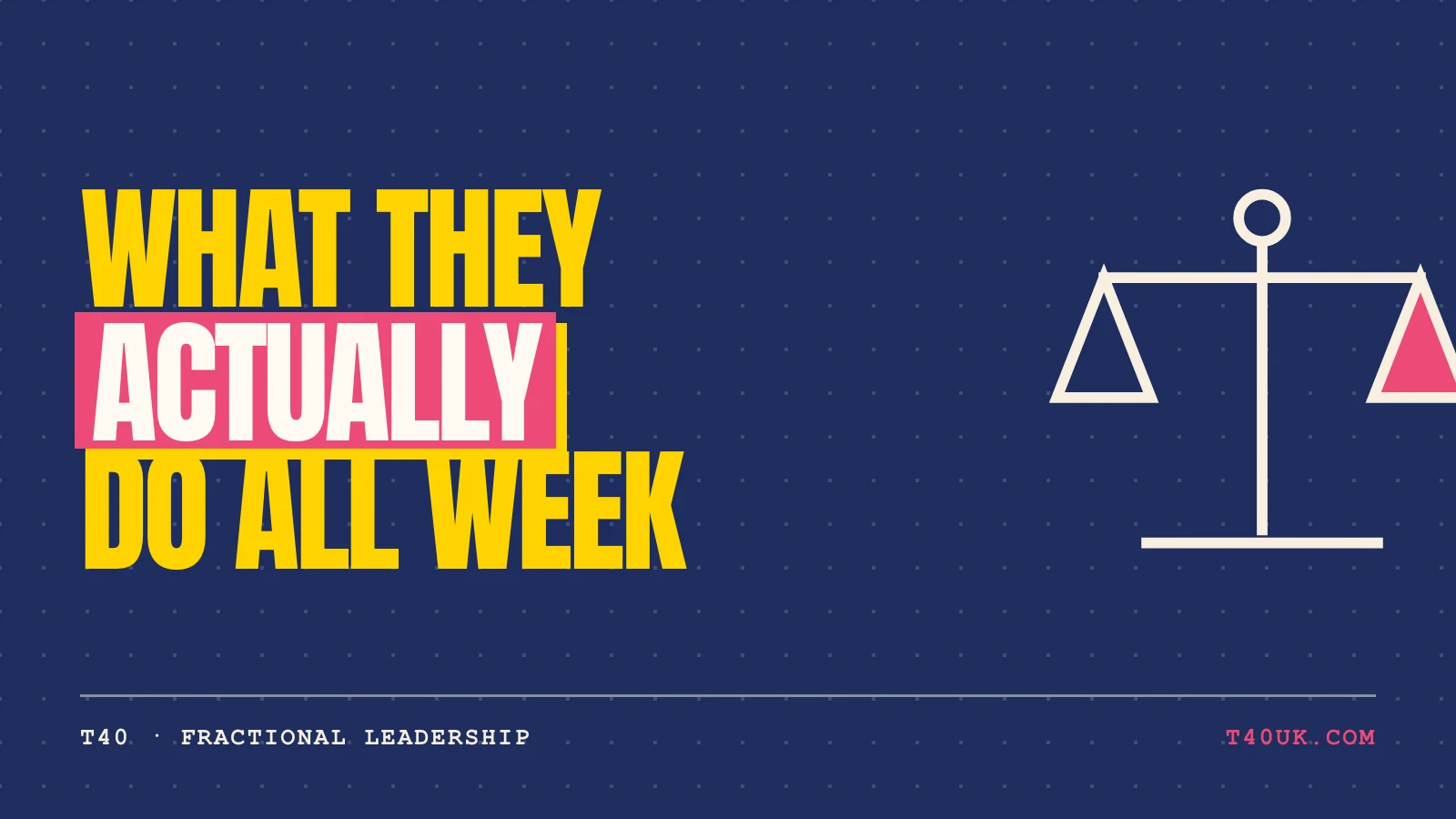 What Does a Fractional CMO Actually Do? (Week in the Life)